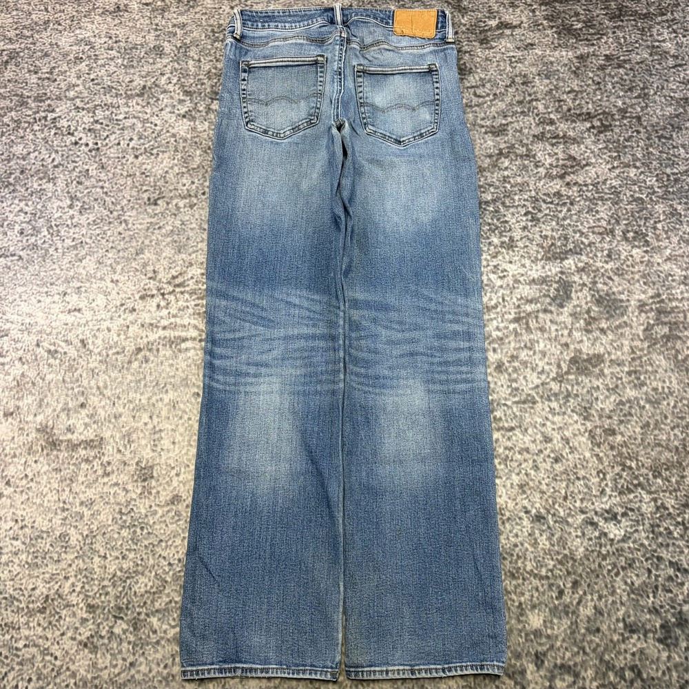 American Eagle Jeans Original Bootcut Mens 30x33 Blue Next Level Airflex Denim
